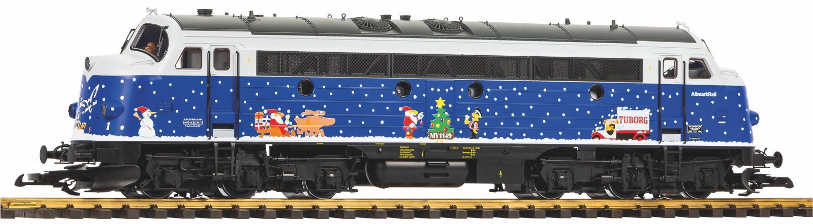 G Diesel Locomotive NoHAB Altmark-Rail VI, G, PIKO 37452