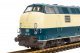 G-Diesel Locomotive BR 221 blue beige DB IV, G, PIKO 37462