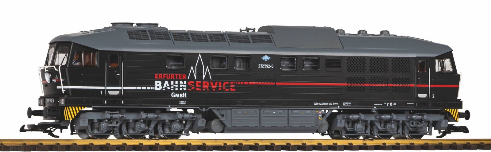 G Diesel Locomotive BR 232 EBS VI, G, PIKO 37584