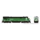 GE C36-7 - Sound and DCC -- Burlington Northern 5057 (Whiteface Scheme, Cascade Green, black), HO, Rapido Trains Inc 42603