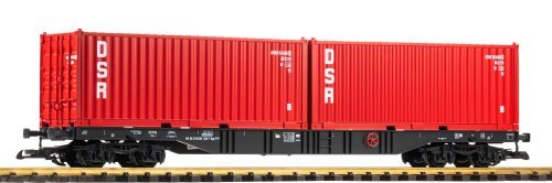 G-Container Flat Car 2 Container DSR DR IV, G, PIKO 37755