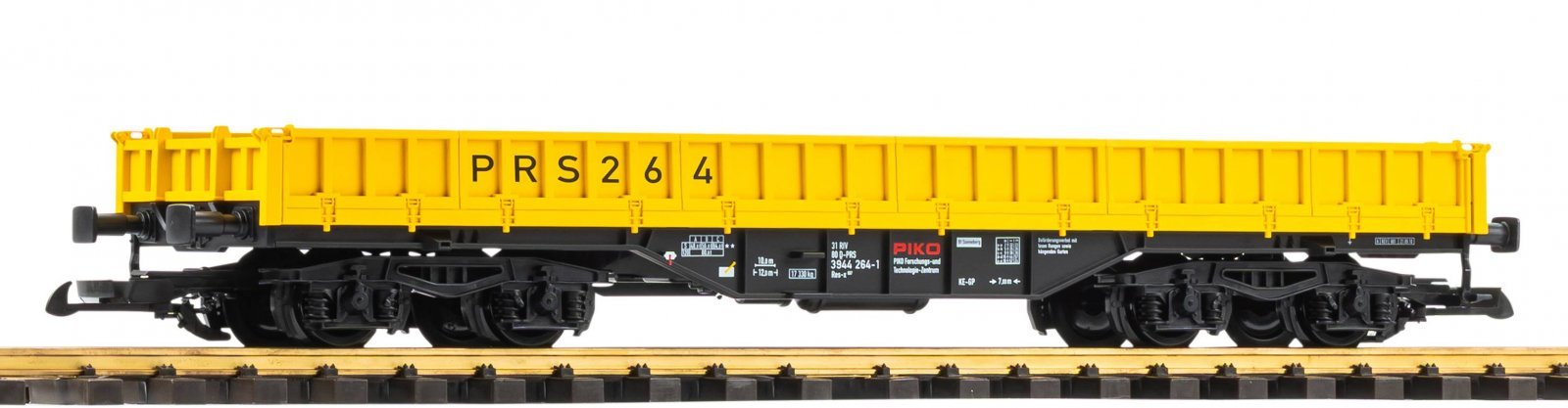 G-Low-Side Car Res-x PIKO Rail Service VI, G, PIKO 37765