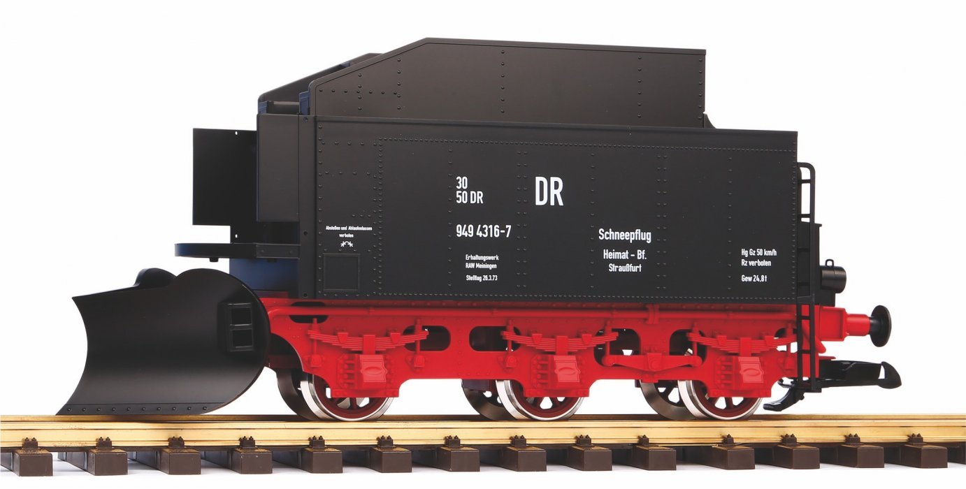 G-DR IV Tender Snow Plow, G, PIKO 37821