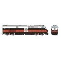 GE P32AC-DM - Sound and DCC -- Connecticut Department of Transportation 231 (New Haven black, white, red), HO, Rapido Trains Inc