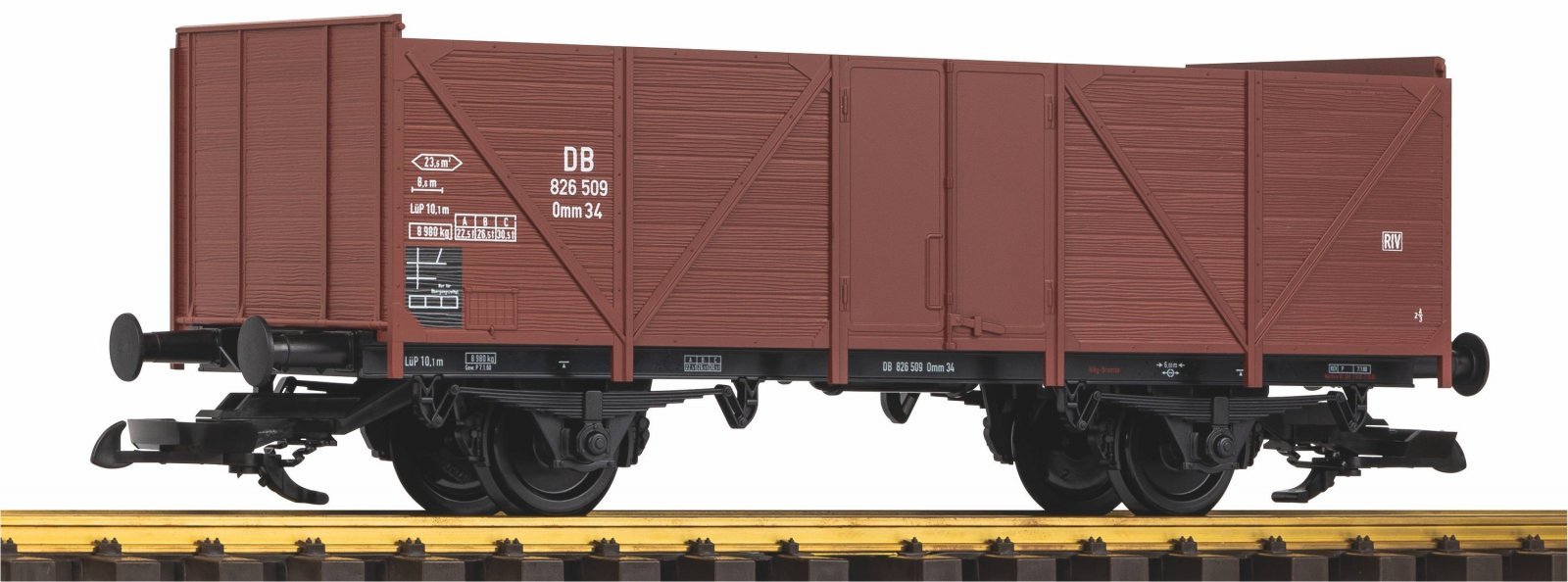 G Open Freight Car DB III, G, PIKO 37973