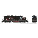 GP9u Low-Nose Rebuild - Standard DC -- Cando Contracting CCGX 4024 (black, white, red), HO, Rapido Trains Inc 54522