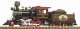 G Steam Locomotive with Tender "Mogul" UP (incl. Sound+Dampf), G, PIKO 38236