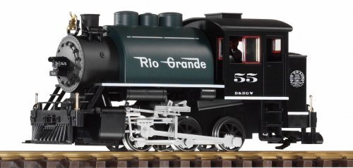 G Steam Locomotive 0-6-0T D&RGW (incl. Sound), G, PIKO 38255