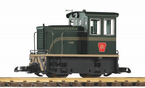 G Sound-US Diesel Locomotive GE-25Ton PRR, RC, incl. PIKO Sound Decoder, G, PIKO 38516