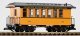 G-D+RGW Wood Coach 331, Yellow (New ), G, PIKO 38600