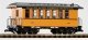G-D+RGW Wood Coach 319, Yellow (New ), G, PIKO 38610
