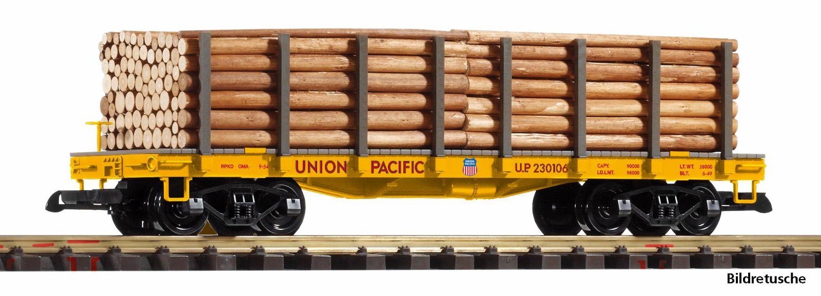 G-Stake Car UP with Log Load, G, PIKO 38798
