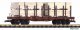 G-Stake Car PRR with Log Load, G, PIKO 38799