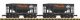 D&RGW Ore Car, 2-Pack, G, PIKO 38931