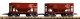 G 2-Piece Set Bulk Freight Car C&S, G, PIKO 38952