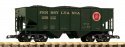 G Bulk Freight Car PRR with Coal Load, G, PIKO 38955