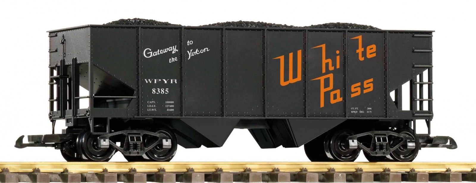 G Bulk Freight Car WP&YR, G, PIKO 38964