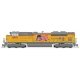 EMD SD70ACe - Standard DC - Stealth Series -- Union Pacific 8997 (Armour Yellow, gray, Large Flag, Building America Logo), HO, B