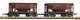 G-Bulk Freight Car PRR 2-Piece Set, G, PIKO 38972