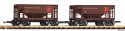 G-Bulk Freight Car PRR 2-Piece Set, G, PIKO 38972