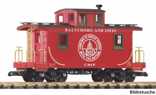 G-Caboose B+O, G, PIKO 38982