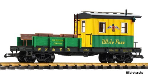 G-Observation Car WP&YR, G, PIKO 38990