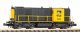 N-Diesel Locomotive 2400 grey-yellow, Rotating Beacon IV + DSS Next18, N, PIKO 40430