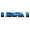 EMD GP38 Low Nose w/Extended Cab - Sound and DCC -- Conrail 7672 (blue, white), HO, Rapido Trains Inc 38546