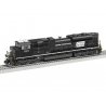 EMD SD70ACe - 3-Rail - Unpowered -- Norfolk Southern 1073 (Penn Central Heritage, black, white), O, Lionel 2533129