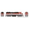 EMD GP38 Low Nose w/Extended Cab - Sound and DCC -- Bangor & Aroostook 94 (gray, red, black), HO, Rapido Trains Inc 38545