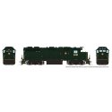 EMD GP38 Low Nose w/Extended Cab - Sound and DCC -- Pennsylvania-Reading Seashore Lines 2009 (Brunswick Green), HO, Rapido Train
