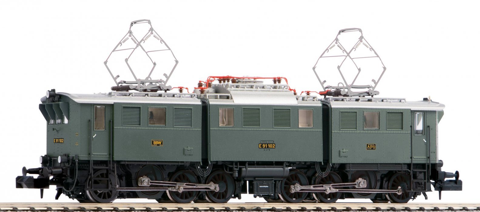 N Electric Locomotive BR E 91 DRG II, N, PIKO 40544