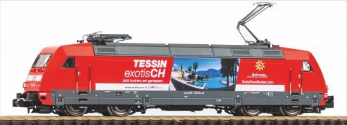 N-Electric Locomotive/Sound BR 101 DB AG Tessin VI + Next18 Dec., N, PIKO 40569
