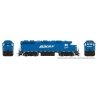 EMD GP38 Low Nose w/Extended Cab - Sound and DCC -- BNSF Railway 2047 (Ex-EMD Leasing, blue, white), HO, Rapido Trains Inc 38540