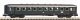 N-Skirted Express Car 2.Class DB III, N, PIKO 40624
