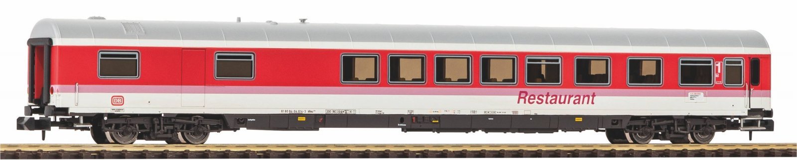 IC ARmz 218 Diner DB IV, N, PIKO 40668
