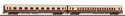 N-2-Piece Set IC Car Merkur DB IV, N, PIKO 40672