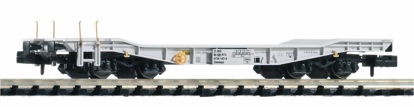 N Flatcar Slmmps RTS VI, N, PIKO 40700
