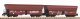 N-2-Piece Set Bulk Freight Car Falns OnRail VI Graffiti, N, PIKO 40716