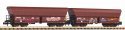 N-2-Piece Set Bulk Freight Car Falns OnRail VI Graffiti, N, PIKO 40716