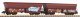 N-2-Piece Set Bulk Freight Car Falns OnRail VI Graffiti, N, PIKO 40716
