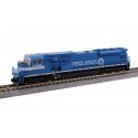 EMD SD80MAC - Sound and DCC -- Conrail 4114 (blue, white), N, Kato USA Inc 1765515S