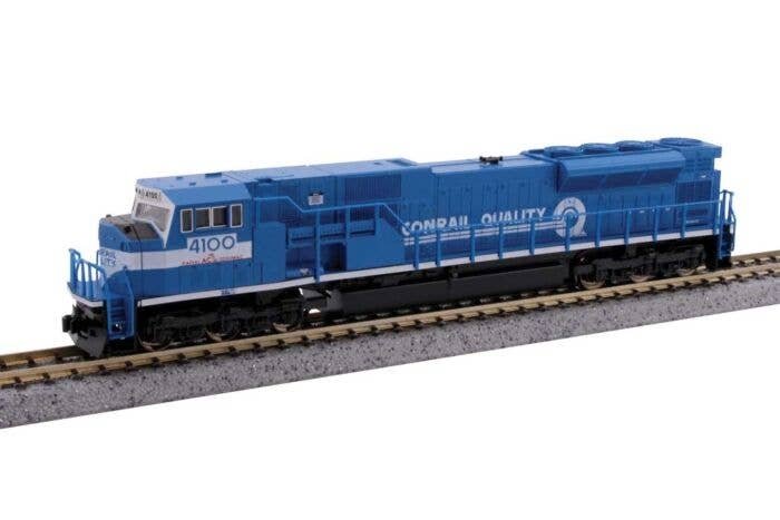 EMD SD80MAC - Sound and DCC -- Conrail 4126 (blue, white), N, Kato USA Inc 1765516S