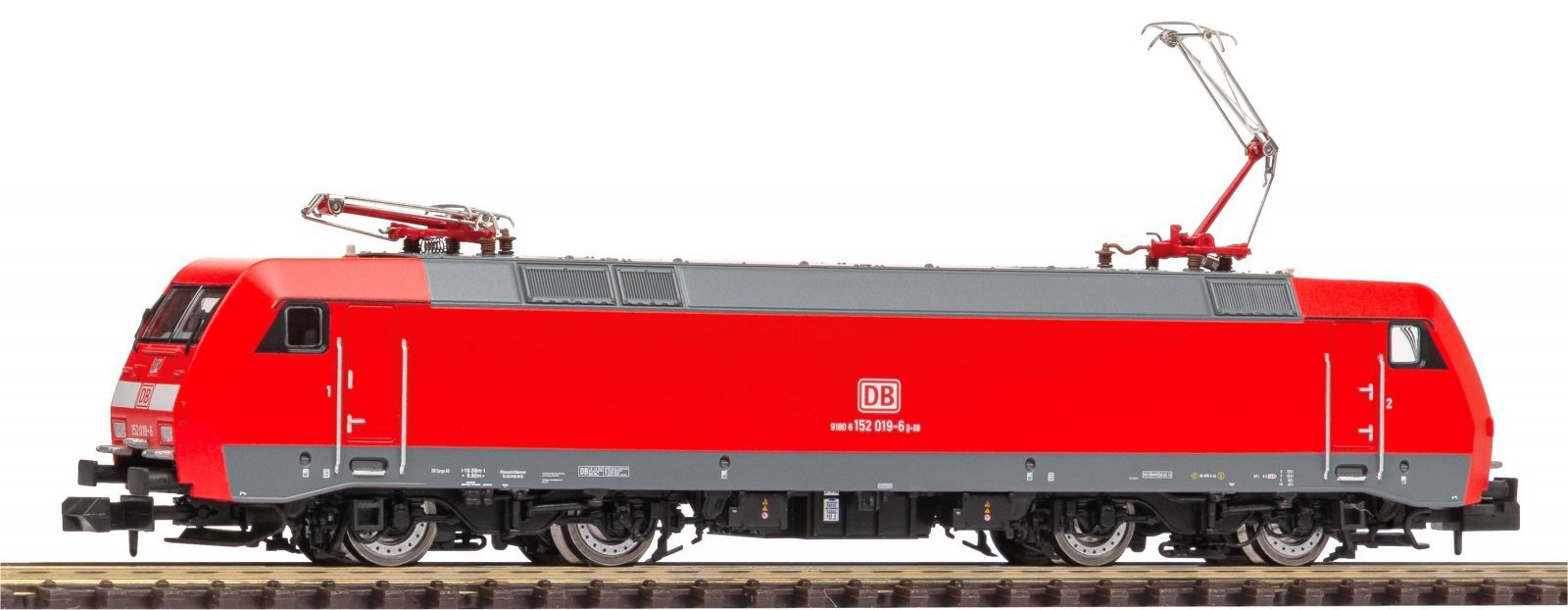 N-Electric Locomotive BR 152 DB AG VI + DSS Next18, N, PIKO 40840
