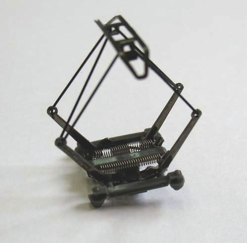 N Scissors Pantograph for Hondekop Anthracite, N, PIKO 46254
