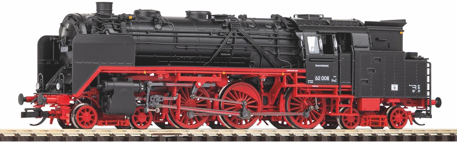 BR 62 Steam DR III sound, TT, PIKO 47141