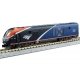 Siemens ALC-42 Charger - Soundtraxx Sound and DCC -- Amtrak 314 (Phase VII, Two-Tone Blue, white, red), N, Kato USA Inc 1766055S