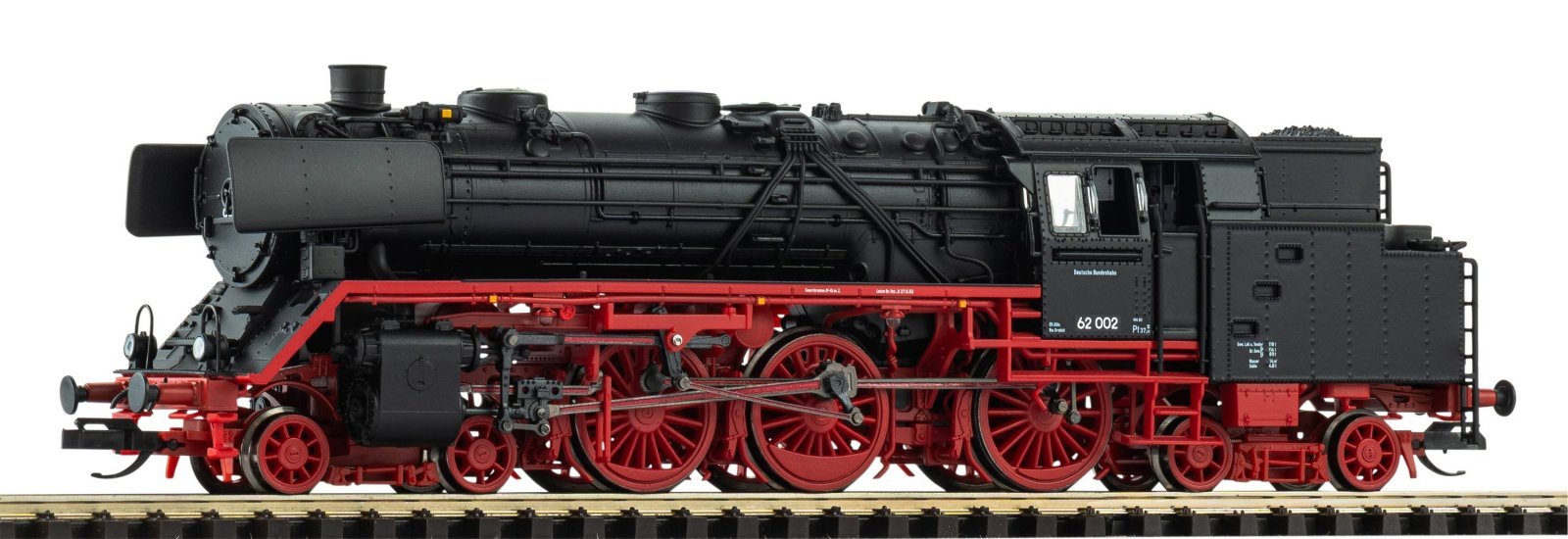 TT-Steam Locomotive BR 62 DB III + DSS Next18, TT, PIKO 47144