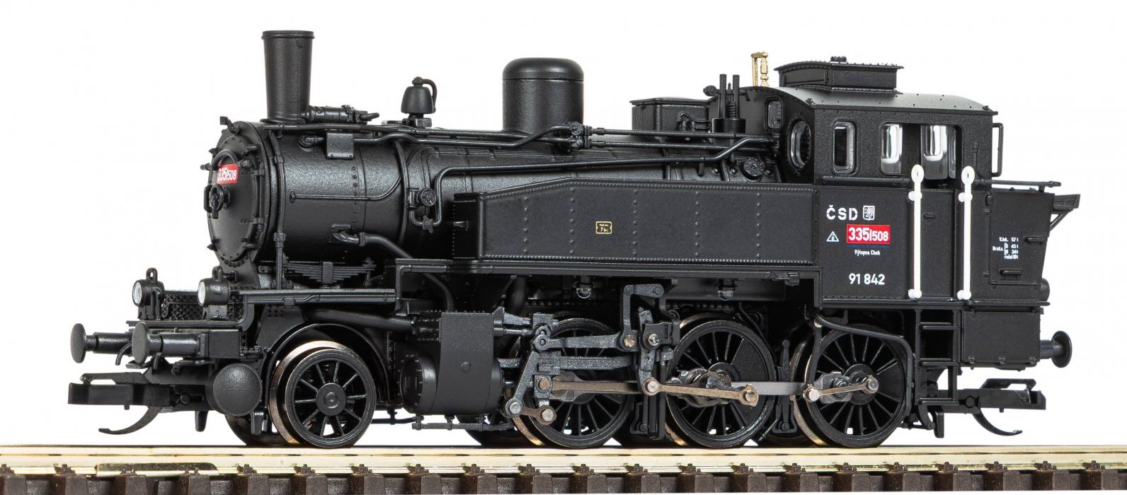 TT-Steam Locomotive BR 91.3 CSD III + DSS Next18, TT, PIKO 47152