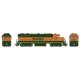 EMD GP38 Low Nose - Sound and DCC -- Burlington Northern Santa Fe 2157 (H1, green, orange), HO, Rapido Trains Inc 38533